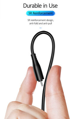 USAMS καλώδιο Micro USB σε USB US-SJ268, 2A, 1m, λευκό