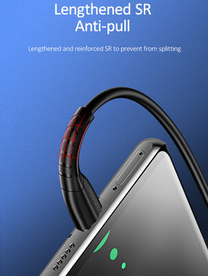 USAMS καλώδιο USB-C σε USB US-SJ366, 2A, 1m, λευκό