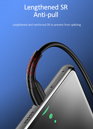 USAMS καλώδιο USB-C σε USB US-SJ366, 2A, 1m, λευκό