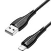 USAMS καλώδιο Lightning σε USB US-SJ371, 2A, 1m, μαύρο