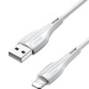 USAMS καλώδιο Lightning σε USB US-SJ371, 2A, 1m, λευκό