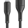 USAMS καλώδιο USB σε Lightning US-SJ500, 2A, 1m, μαύρο
