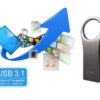 SILICON POWER USB Flash Drive Jewel 80, 32GB, USB 3.2, ασημί