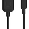 USAMS καλώδιο USB σε USB-C US-SJ099 U-Turn, 2.1A, 1m, μαύρο