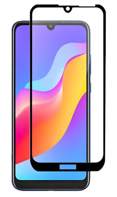 POWERTECH Tempered Glass 5D Full Glue, Huawei Y5/Pro/Prime 2019, μαύρο