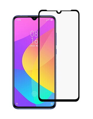 POWERTECH Tempered Glass 5D Full Glue, Xiaomi Mi CC9 Qualcomm, μαύρο