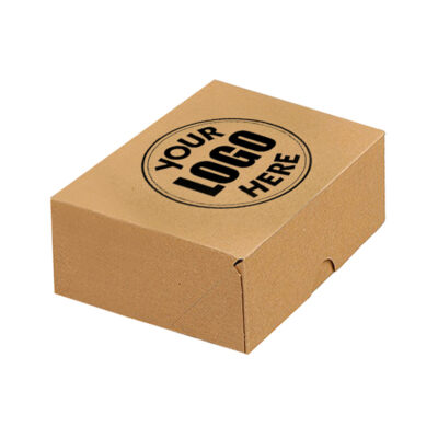 Χαρτοκιβώτια e-Shop με Λογότυπο Καφέ - 17x12.5x5.5cm no20