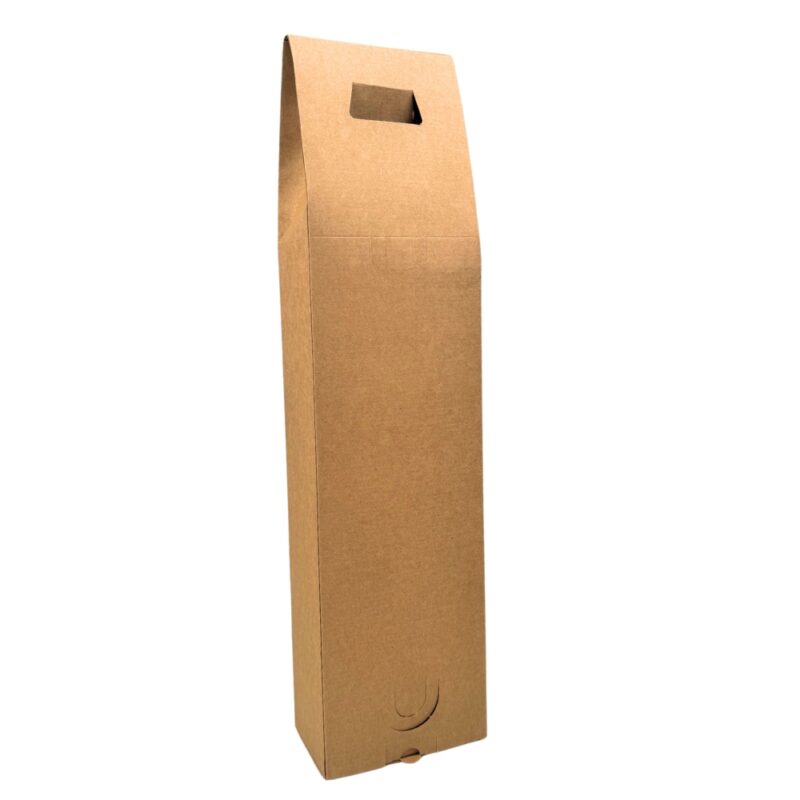 12.5x7.5x50cm Κουτί για Πασχαλινές Λαμπάδες με Λαβή Kraft