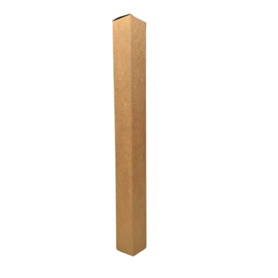 4.5x4.5x45cm Κουτί για Λαμπάδα Kraft Μακρόστενο