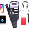 ARCTIC HUNTER τσάντα Crossbody XB0058, 5L, μαύρη