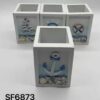 Σετ διακοσμητικά Souvenir - Μολυβοθήκη - SF6873 - 4 τεμάχια - 251940