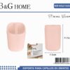 Θήκη οδοντόβουρτσας πλαστική - Light Pink - 21626