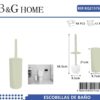 Βουρτσάκι τουαλέτας - Πιγκάλ - Beige - 21576