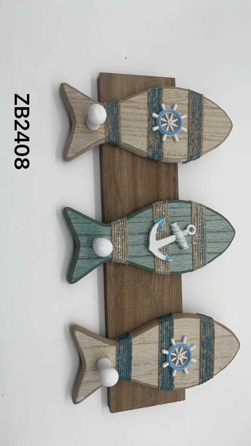 Σετ διακοσμητικά Souvenir - Κρεμάστρα - ZB2408 - 4 τεμάχια - 251957