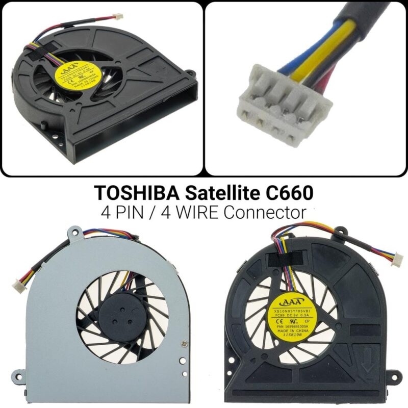 Ανεμιστήρας Toshiba Satellite C650 C660 4PIN
