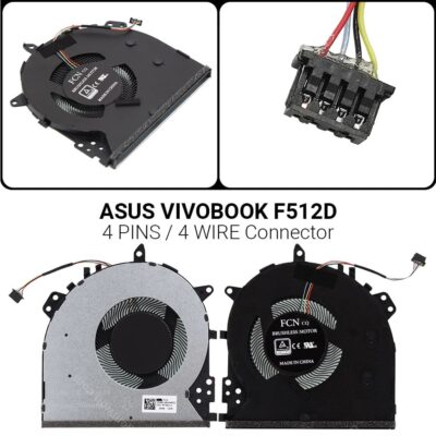 Ανεμιστήρας ASUS VIVOBOOK F512D TYPE A