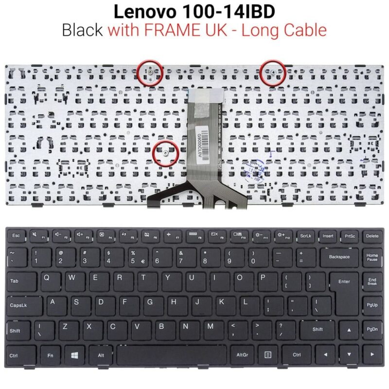 Πληκτρολόγιο Lenovo 100-14IBD Long Cable