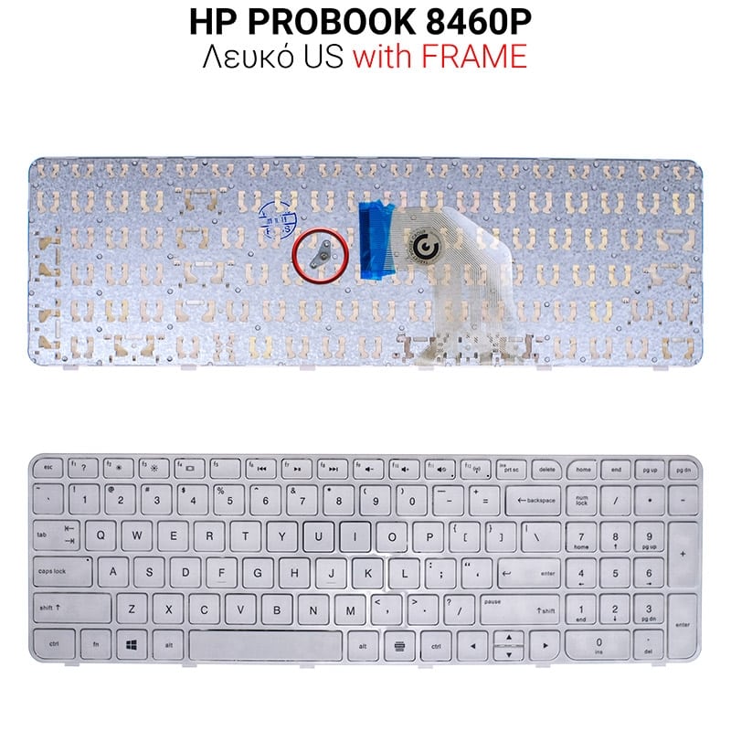 Πληκτρολόγιο HP G6-2000 Λευκό