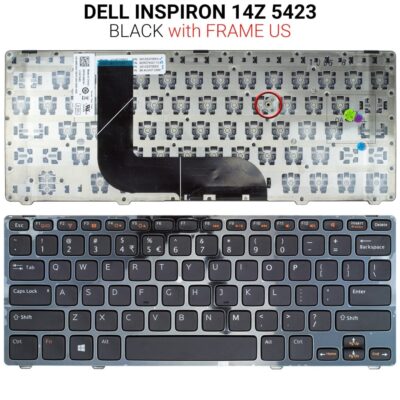 Πληκτρολόγιο DELL INSPIRON 14Z 5423 with FRAME