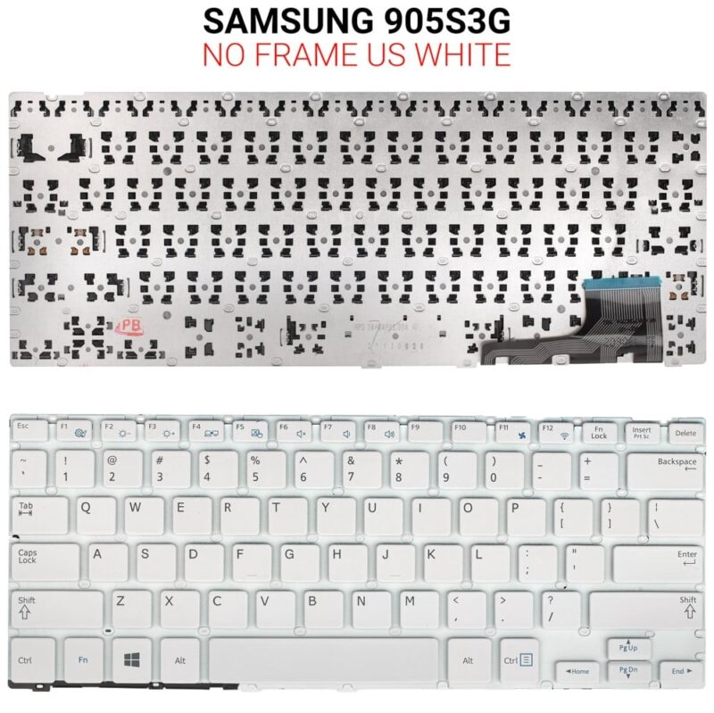 Πληκτρολόγιο SAMSUNG 905S3G US NO FRAME WHITE