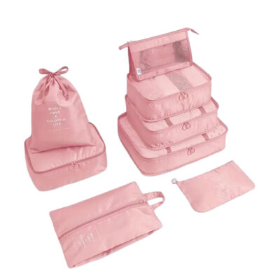 Σετ ταξιδιού με 7τμχ οργάνωση τσάντας - Portable Travel Storage Bag Set 7pcs