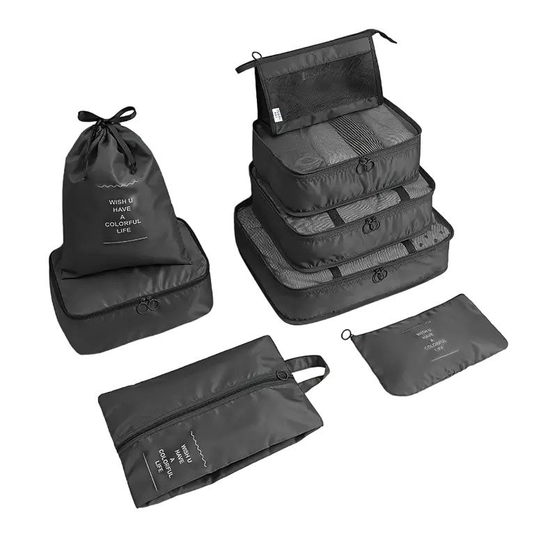 Σετ ταξιδιού με 7τμχ οργάνωση τσάντας - Portable Travel Storage Bag Set 7pcs