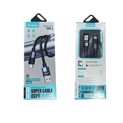 Treqa Καλώδιο Φόρτισης Type-C σε USB-A CA-8973 - Super Cable