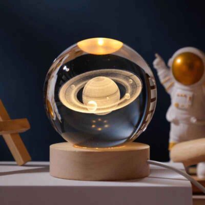 Κρυστάλλινη Μπάλα Φωτιστικό Νυκτός 3D – Crystal Ball Night Light 3D