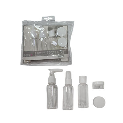 Σετ 5 Άδεια Μπουκαλάκια Ταξιδιού - Empty Bottle Set 5pcs