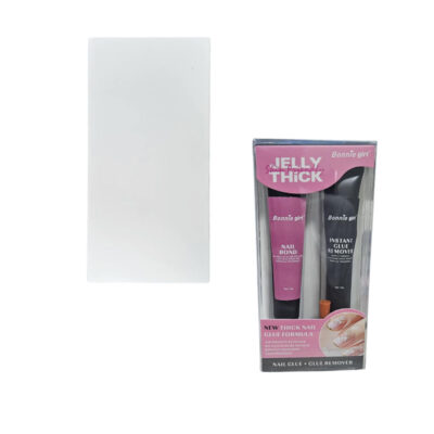 Σετ Κόλλας και Αφαιρητικού Νυχιών - Bonnie Girl Jelly Thick Nail Glue & Remover Set