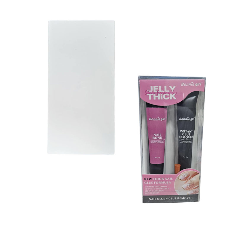 Σετ Κόλλας και Αφαιρητικού Νυχιών - Bonnie Girl Jelly Thick Nail Glue & Remover Set