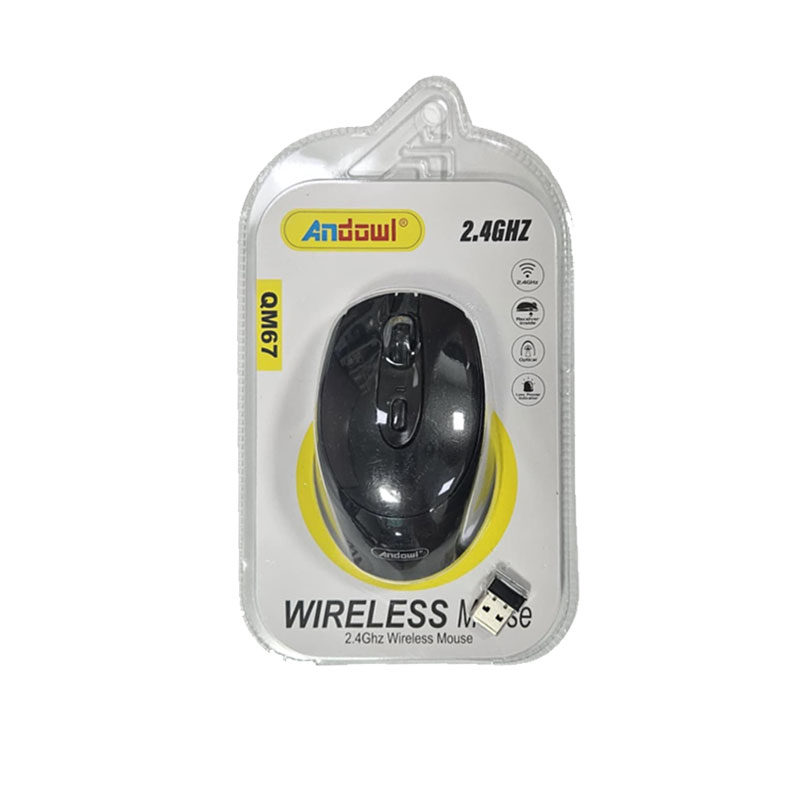 Andowl Ασύρματο Ποντίκι 2.4GHz QM67 - Wireless Mouse