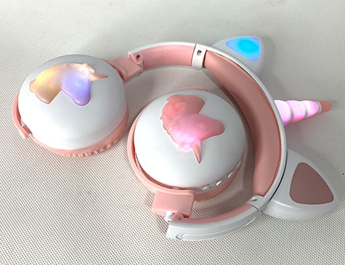 Ασύρματα ακουστικά - Unicorn Headphones - ME17 - 258606 - White