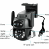 Κάμερα ασφαλείας IP - Dual - Security Camera - CM-Q821 - 300129