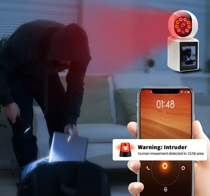 Κάμερα ασφαλείας IP με monitor - Security Camera - 310340