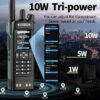 Φορητός πομποδέκτης UHF/VHF - UV32 - Baofeng - 401324