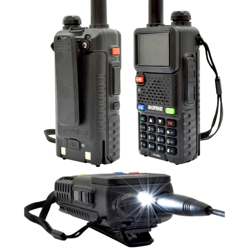 Φορητός πομποδέκτης UHF/VHF - UV5RH - Baofeng - 402055