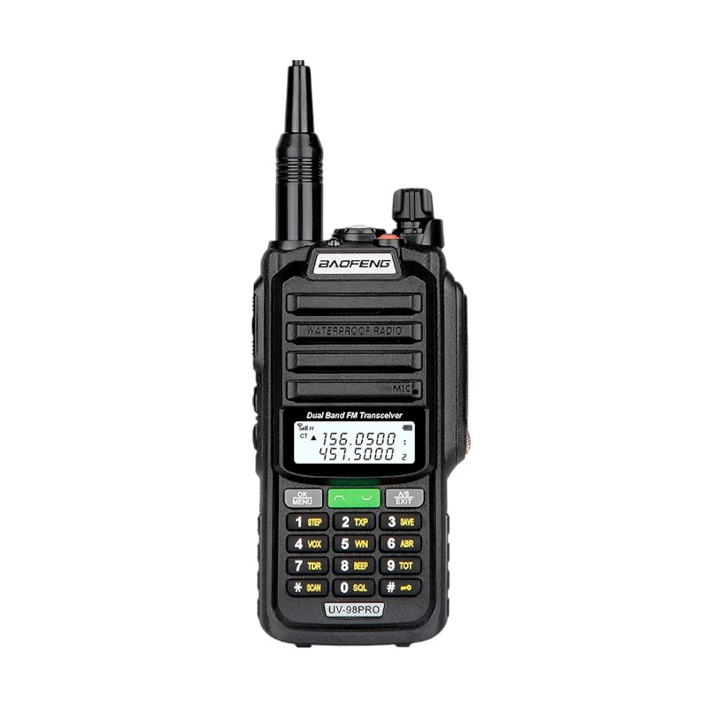 Φορητός πομποδέκτης UHF/VHF - UV98 PRO - Baofeng - 402987 - Black