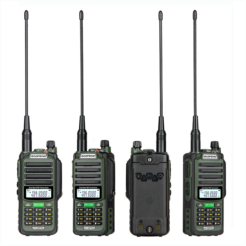 Φορητός πομποδέκτης UHF/VHF - UV98 PRO - Baofeng - 402987 - Green