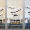 Φωτιστικό οροφής τραπεζαρίας LED - 2196 - 431019
