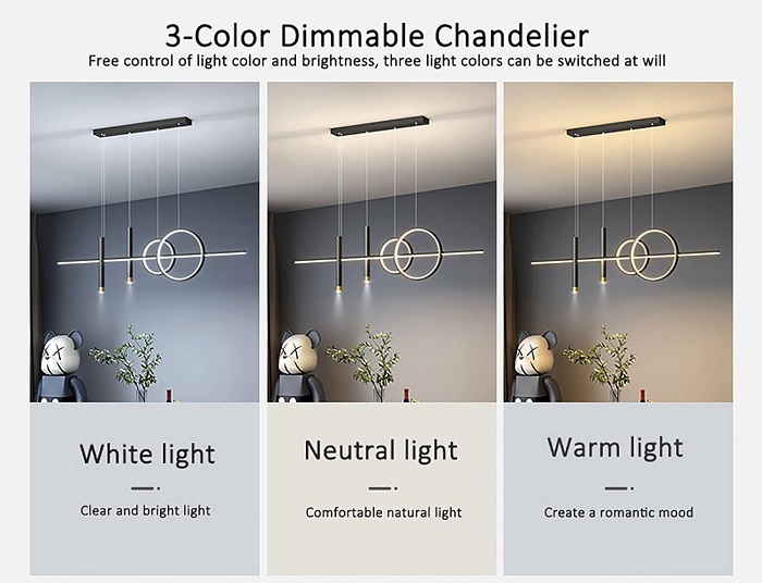 Φωτιστικό οροφής τραπεζαρίας LED - 2199 - 431040