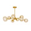 Φωτιστικό οροφής LED - 9644-9 - Gold - 431354