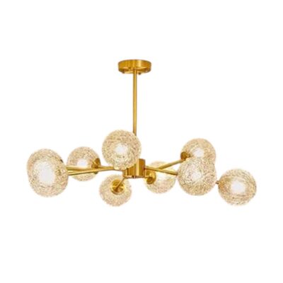 Φωτιστικό οροφής LED - 9644-9 - Gold - 431354
