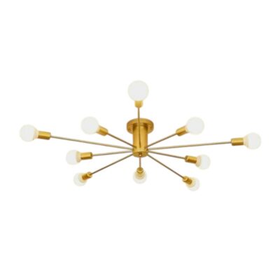 Φωτιστικό οροφής LED - 7021-10 - Gold - 431385