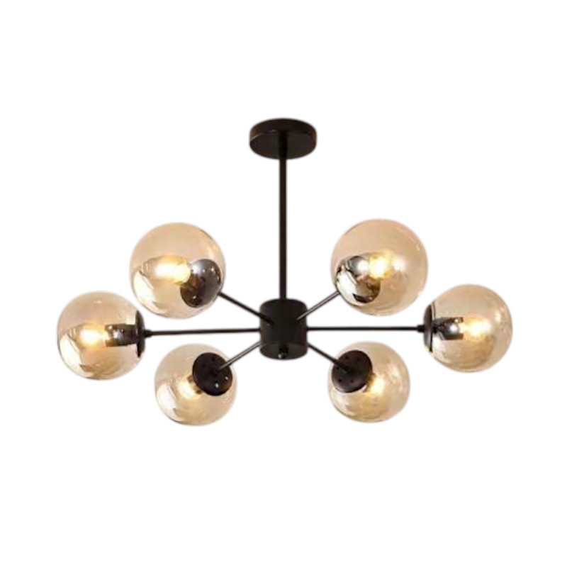 Φωτιστικό οροφής LED - 50148-6 - Black - 431392