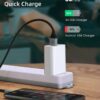 CABLETIME καλώδιο USB-C σε USB CT-C160-PU32-CMAMN1, 3A, 480Mbps, 0.25m, μαύρο