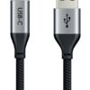 CABLETIME καλώδιο USB-C σε USB CT-C160-PU32-CMAMN1, 3A, 480Mbps, 0.25m, μαύρο