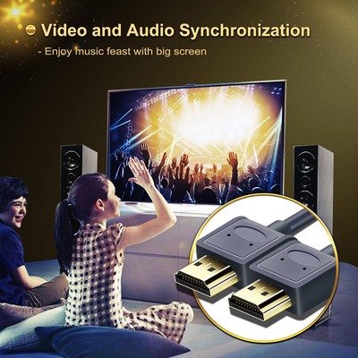 CABLETIME καλώδιο HDMI AV540-USHEAAG με Ethernet, slim, 4K/60Hz, 18 Gbps, 1.8m, μπλε