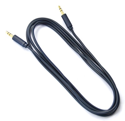 CABLETIME καλώδιο ήχου 3.5mm CT-AV301-H11G, gold plated, 1m, μπλε