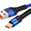 CABLETIME καλώδιο USB-C σε USB CT-C160-PU32-CMAM, 2.4A, 480Mbps, 1m, μπλε